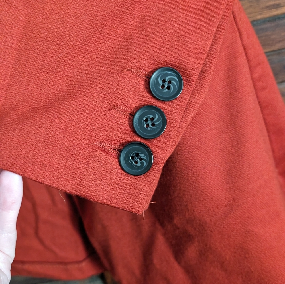 Rust Colored Blazer - Picture 3 of 4